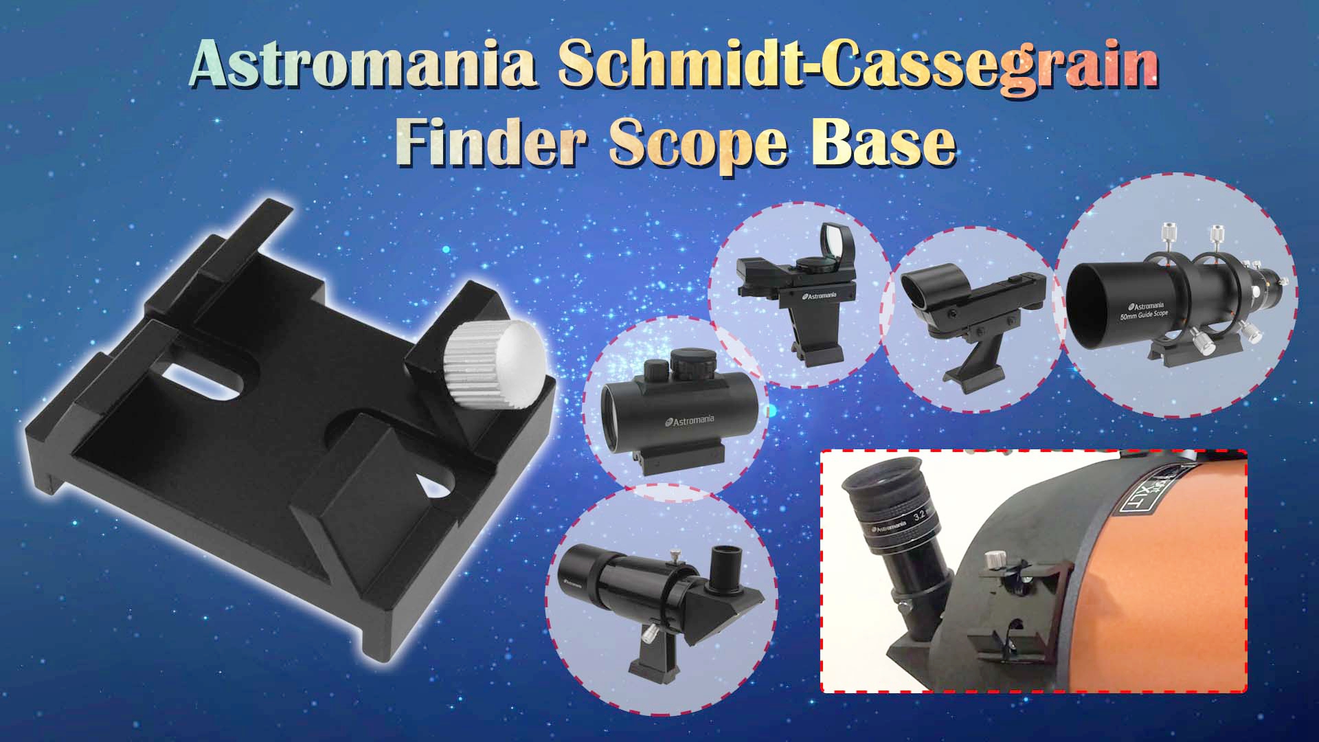 Amazon.com : Astromania Finder Scope Telescope Dovetail Base